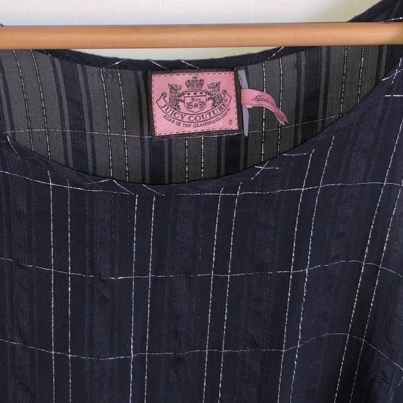 Juicy Couture Ruffle Hem Sleeveless Shift Dress - Picture 5 of 9